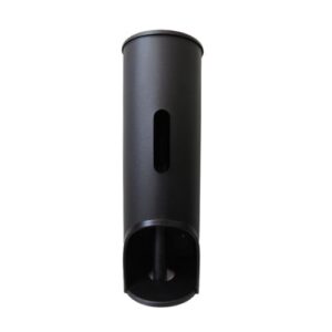 Toilet Paper Dispenser Round TR3 Black