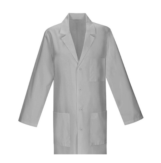 Polycotton Reusable Washable Lab Coat Button Down