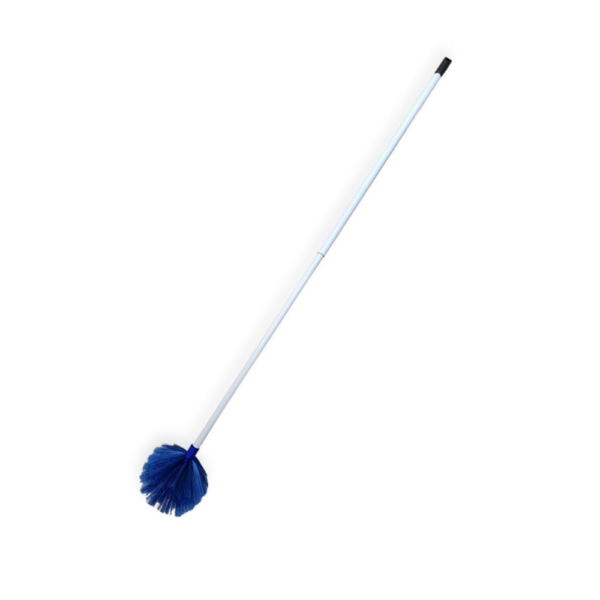 Blue Flick Duster 1.5m extended to full length