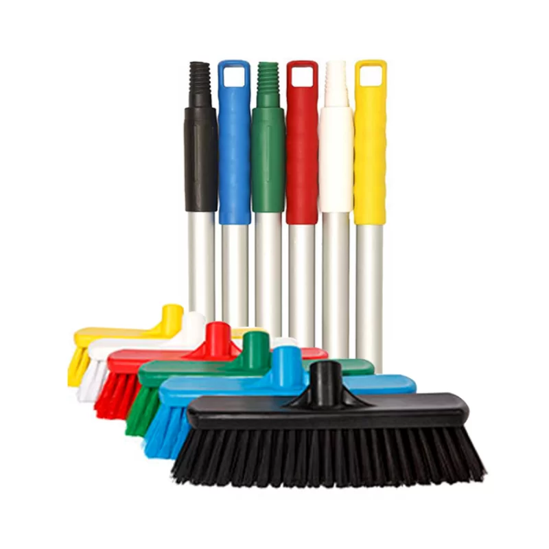 Hygiene Hard Broom & Handle Set (Aluminium Handle)