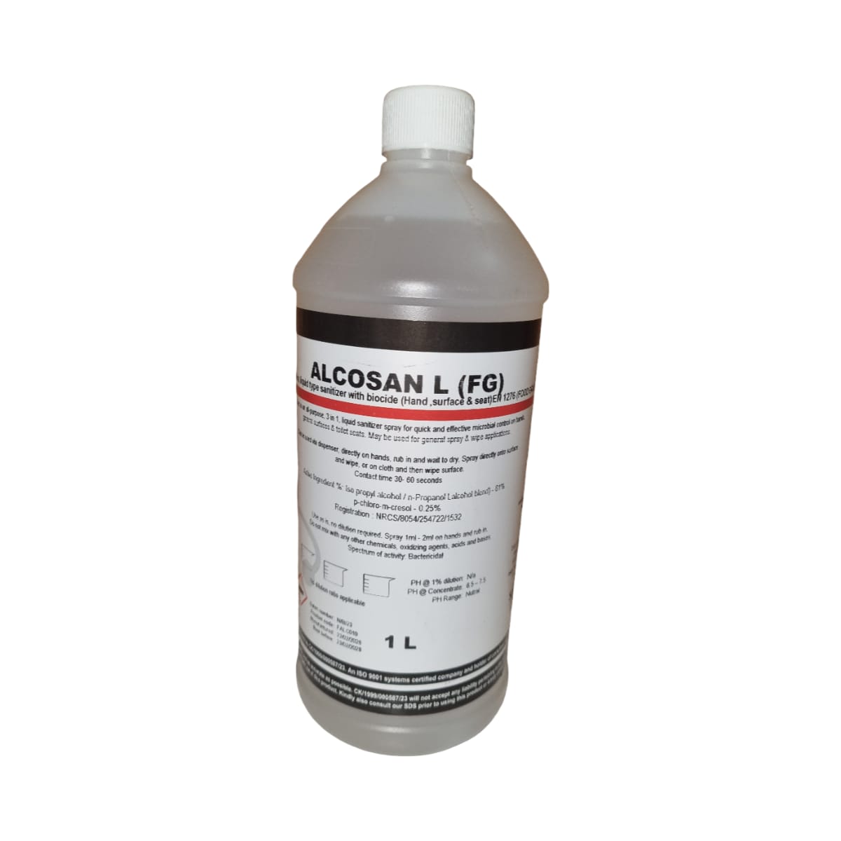 Alcosan L Food Grade Liquid Sanitizer 1L
