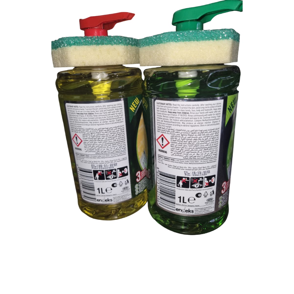 1L Dishwashing Liquid Kalyon With Sponge - Image 3