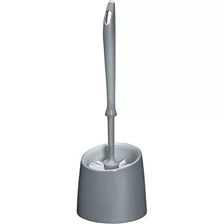 Toilet Brush Set Plastic (Round) - Image 2