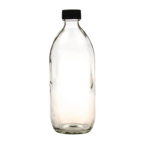 500ml Clear Medicine Bulk 48 Units