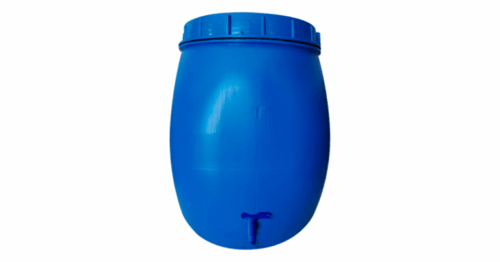 50L Drum – Open Head With Screw on Lid and Tap