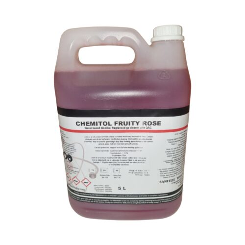 Chemitol Fruity Rose QAC General Purpose Biocidal Cleaner 5L