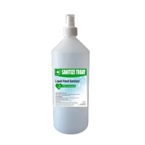 70% Alcohol Liquid Hand Sanitizer Mist Spray 1L