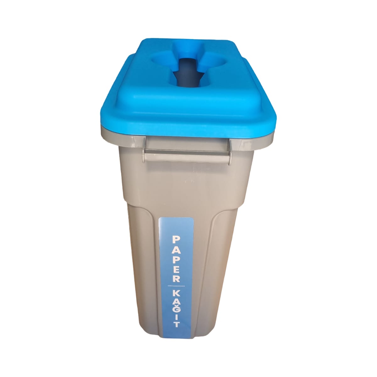 70L Colour-Coded Recycling & Waste Separation Bin - Set of 4 - Image 4