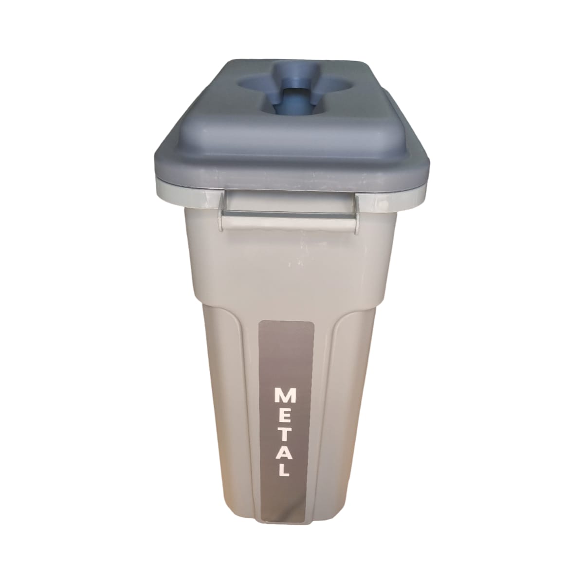 70L Colour-Coded Recycling & Waste Separation Bin - Set of 4 - Image 2