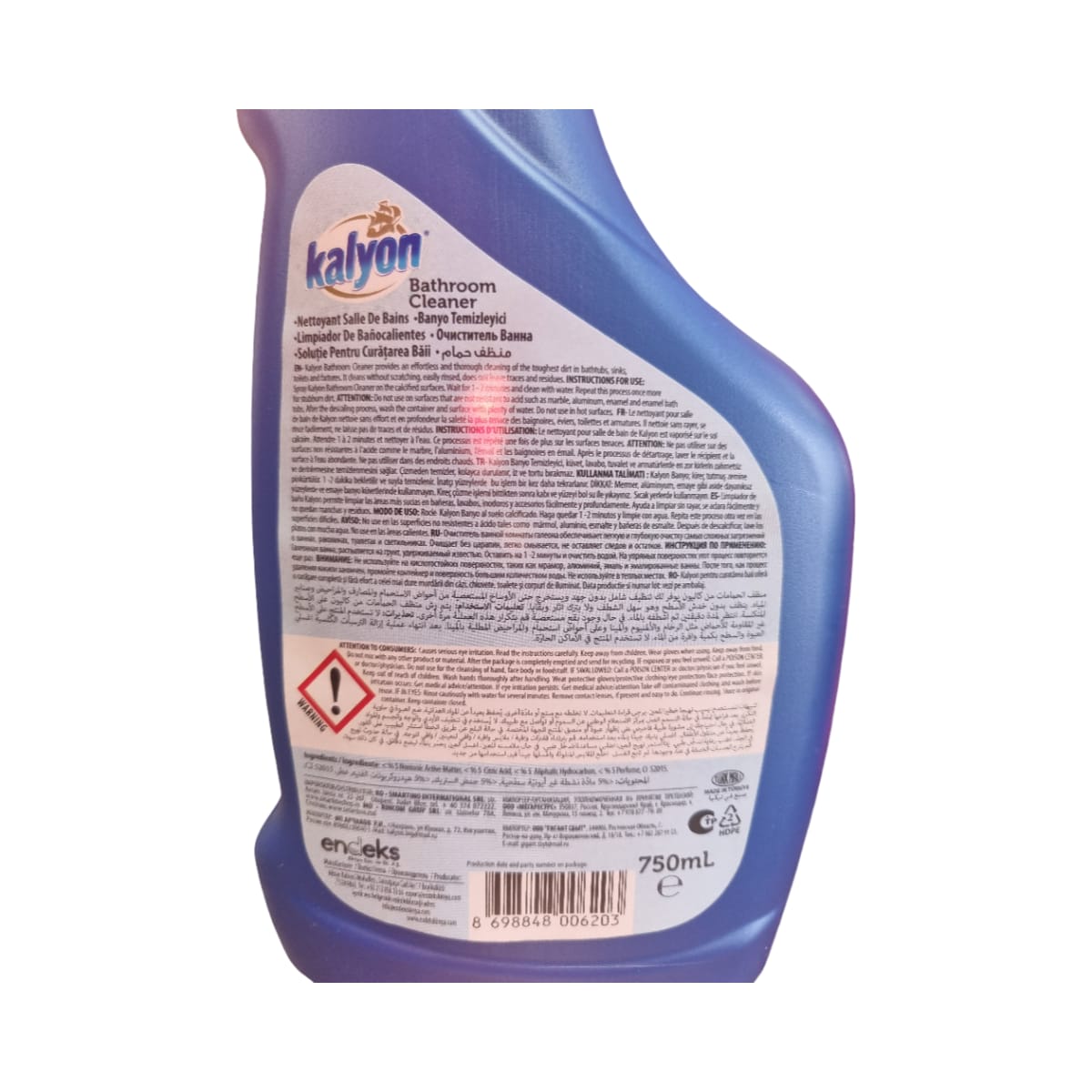 750ml Bathroom Cleaner Spray Kalyon - 2 Pack - Image 2