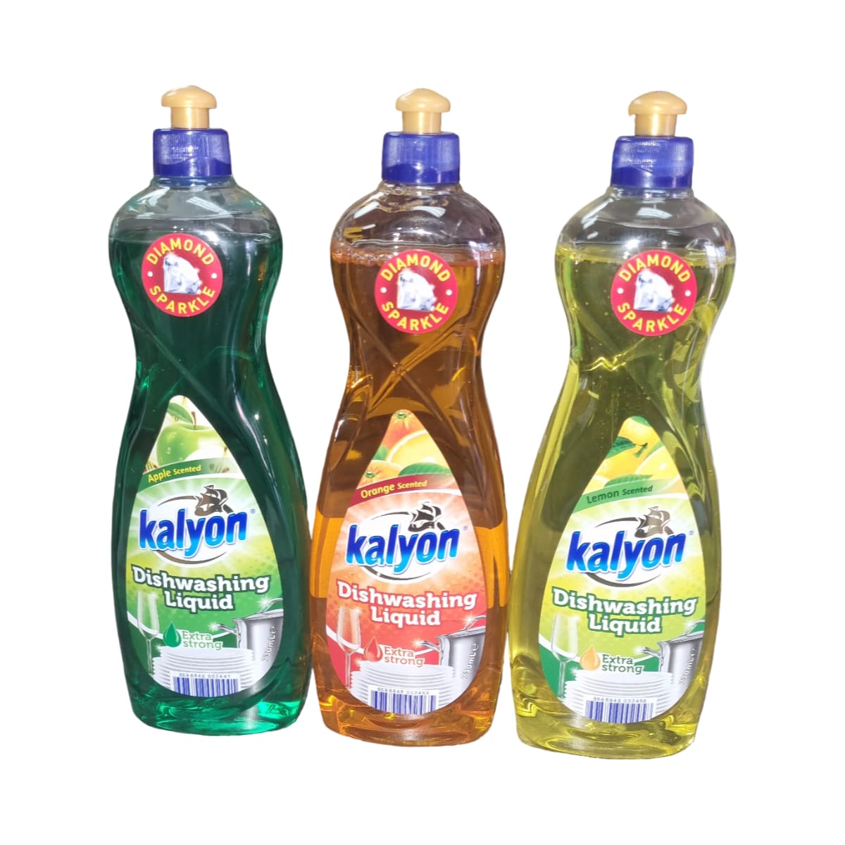 750ml Dishwashing Liquid Kalyon - 3 Pack