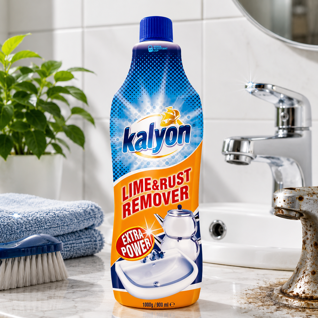 Lime & Rust Remover 900ml Kalyon | Extra Power Cleaner - Image 2