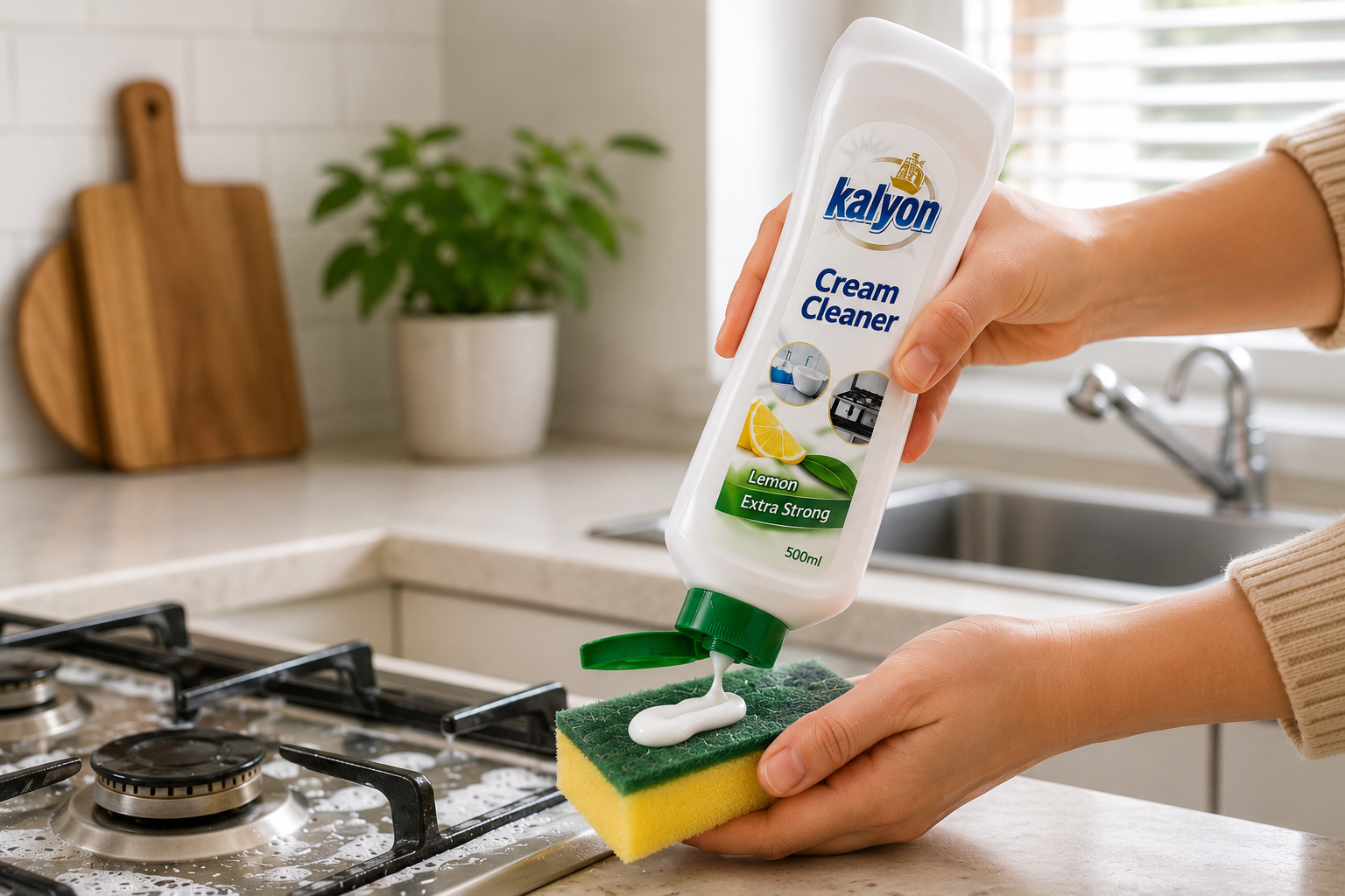 500ml Handy Cream Cleaner Kalyon - 4 Pack - Image 4