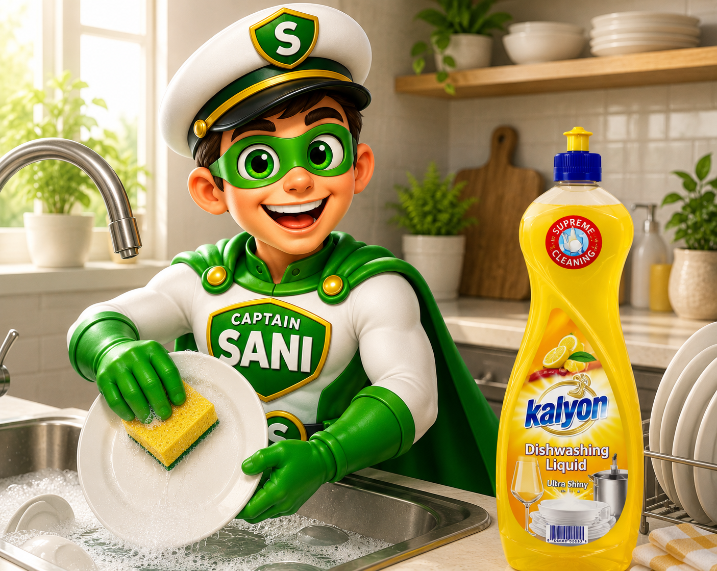 750ml Dishwashing Liquid Kalyon - 3 Pack - Image 5