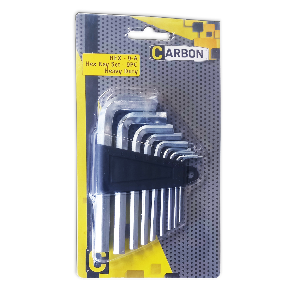 Heavy Duty Hex Allen Key Set 9pc