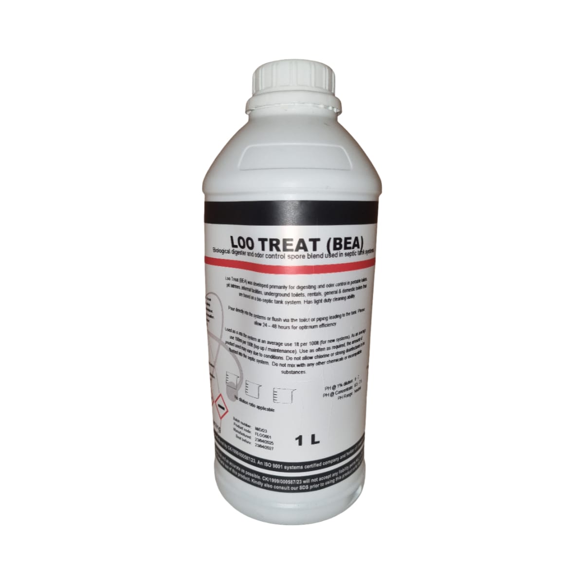 Loo Treat BEA Pit Toilet and Septic Tank Chemical Treatment 1L