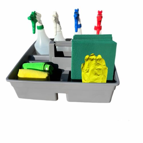Multi-Purpose Carry Caddy Starter Kit - With Bottles and Industrial Triggers