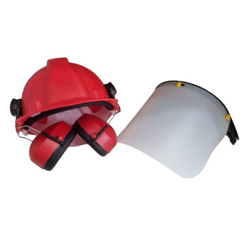Chainsaw Helmet  - Plastic Visor