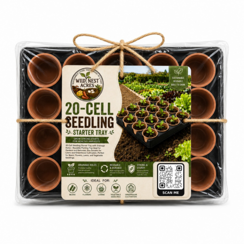 Seedling Starter Tray - 20 Cells