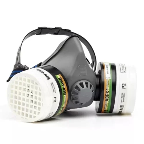 Dromex TPR Twin Half Respiratory Mask (Filters Not Included)