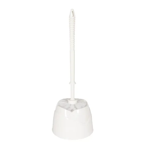 Toilet Brush Set Plastic (Round)