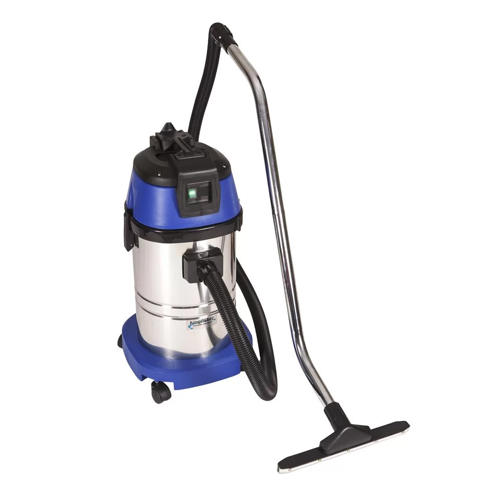Econo Wet & Dry Vaccum 80 Litre - Stainless Steel