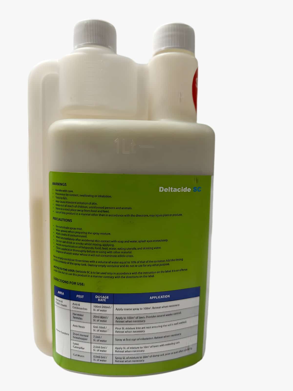 Deltacide SC 1L Pesticide <br> (Cockroach & Ant Pesticide) - Image 2
