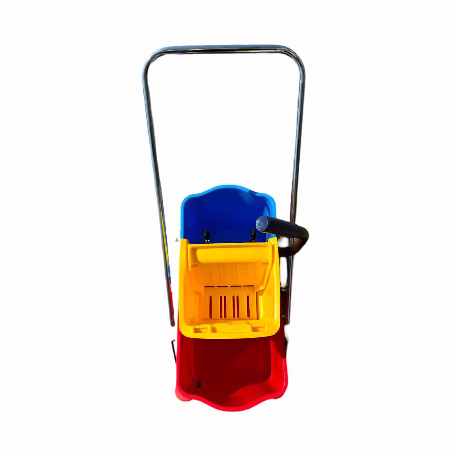 50L Double Bucket & Wringer With Steel Frame - Image 2