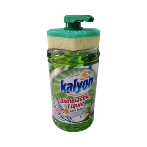 1L Dishwashing Liquid Kalyon With Sponge