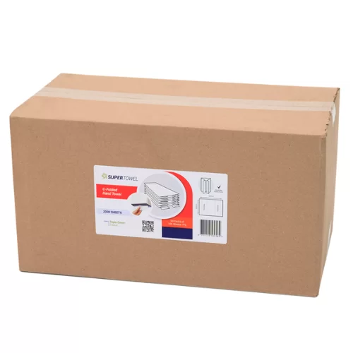 C Fold Paper Single Ply <br> Size 235mm x 330mm (2000's)