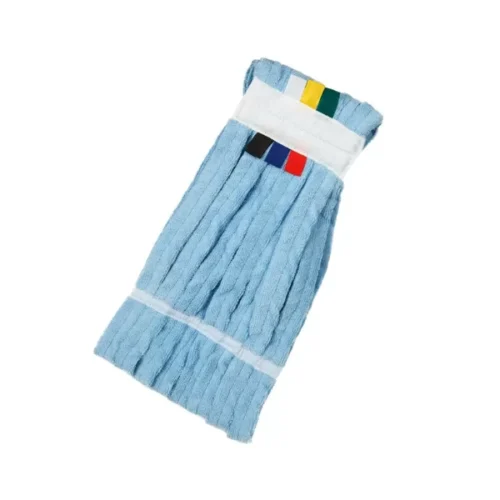 Hygiene Fan Mop Microfibre Replacement Head with Colour Coded Tags