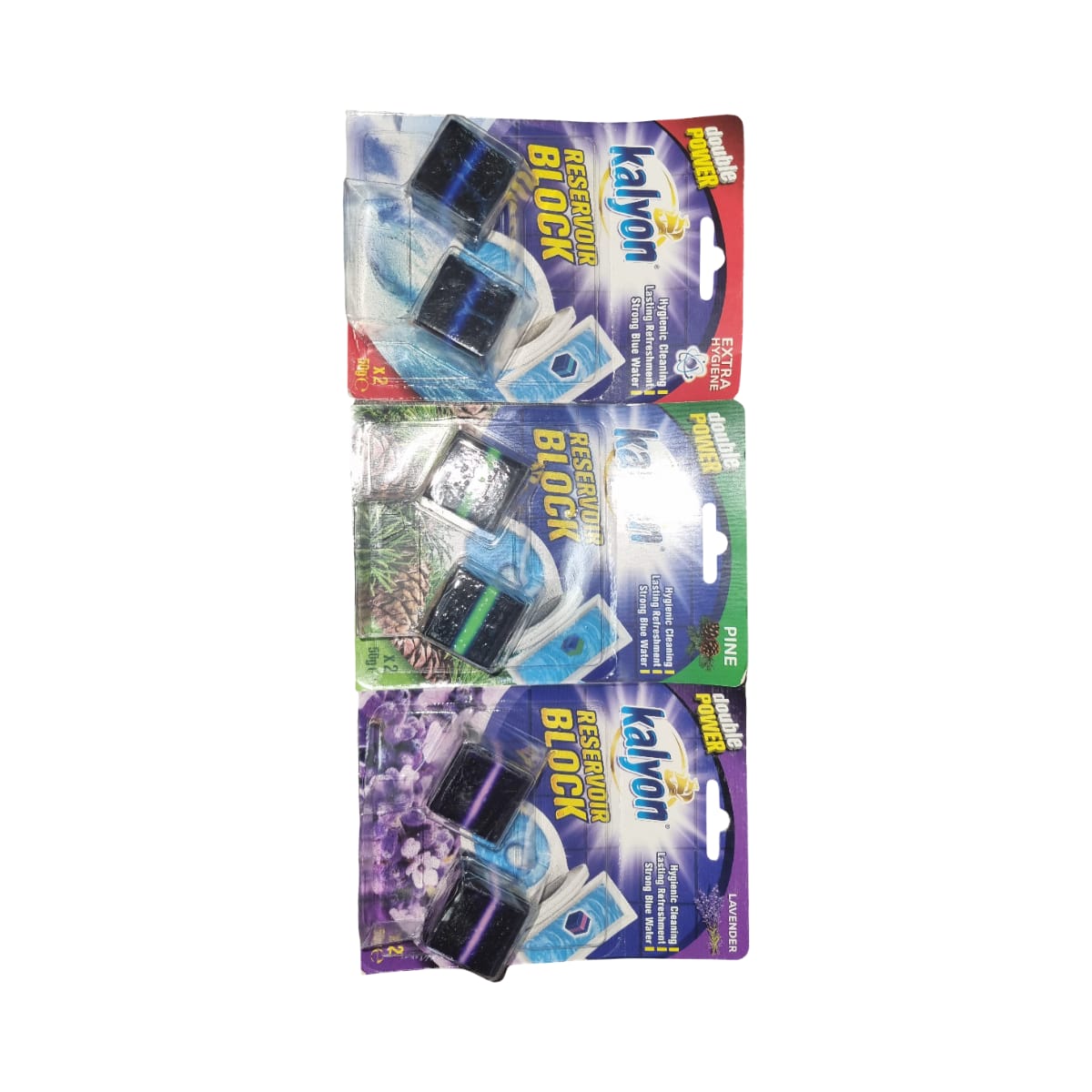 Cistern Block Double Power For Reservoir Kalyon - 3 Pack