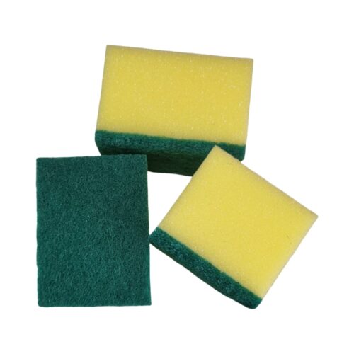 Kitchen Cleaning Sponge scourer Small- 3 Pack