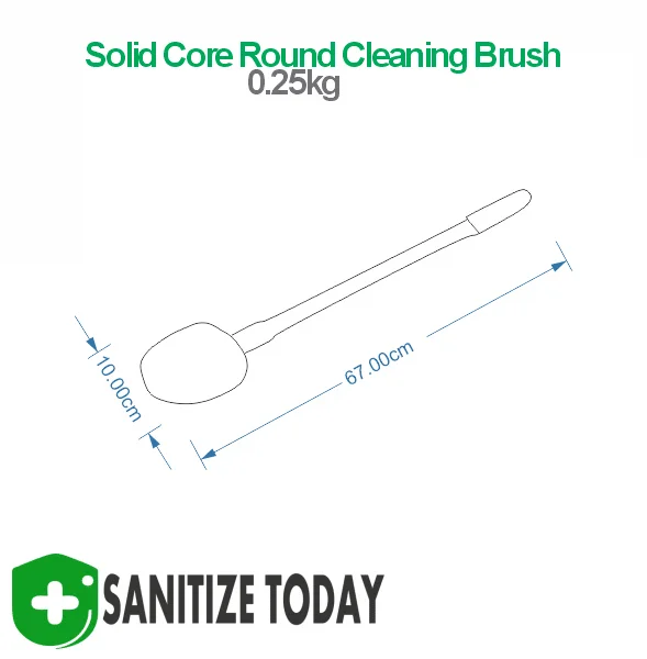Solid Core Round Cleaning Brush - Image 2