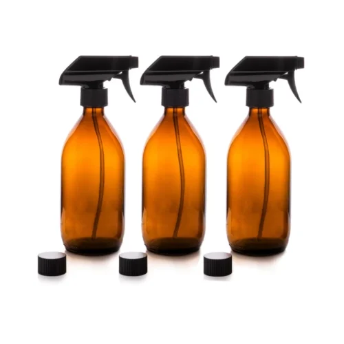 500ml Amber Bottle with 28mm Trigger Spray
