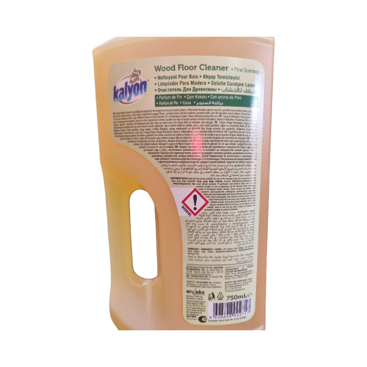 750ml Wood Floor Cleaner Pine Scented Kalyon - Image 2